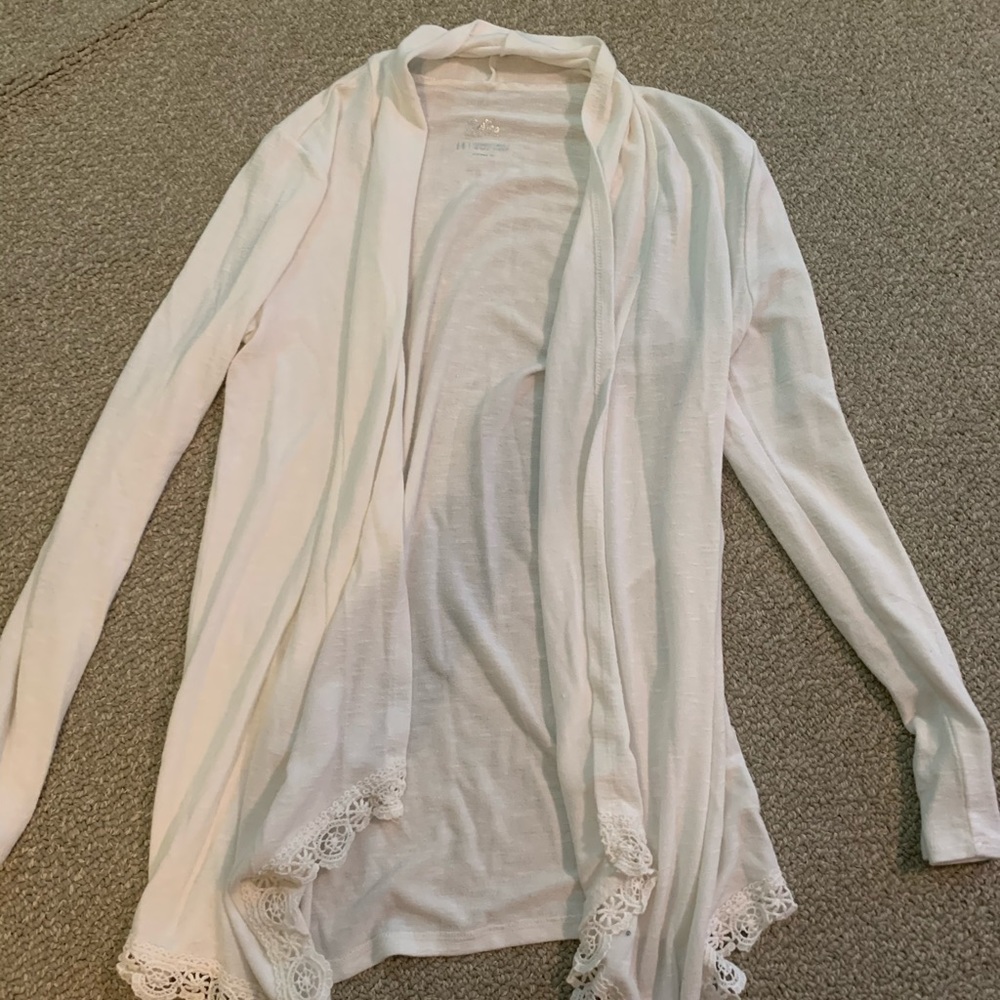 White Cardigan